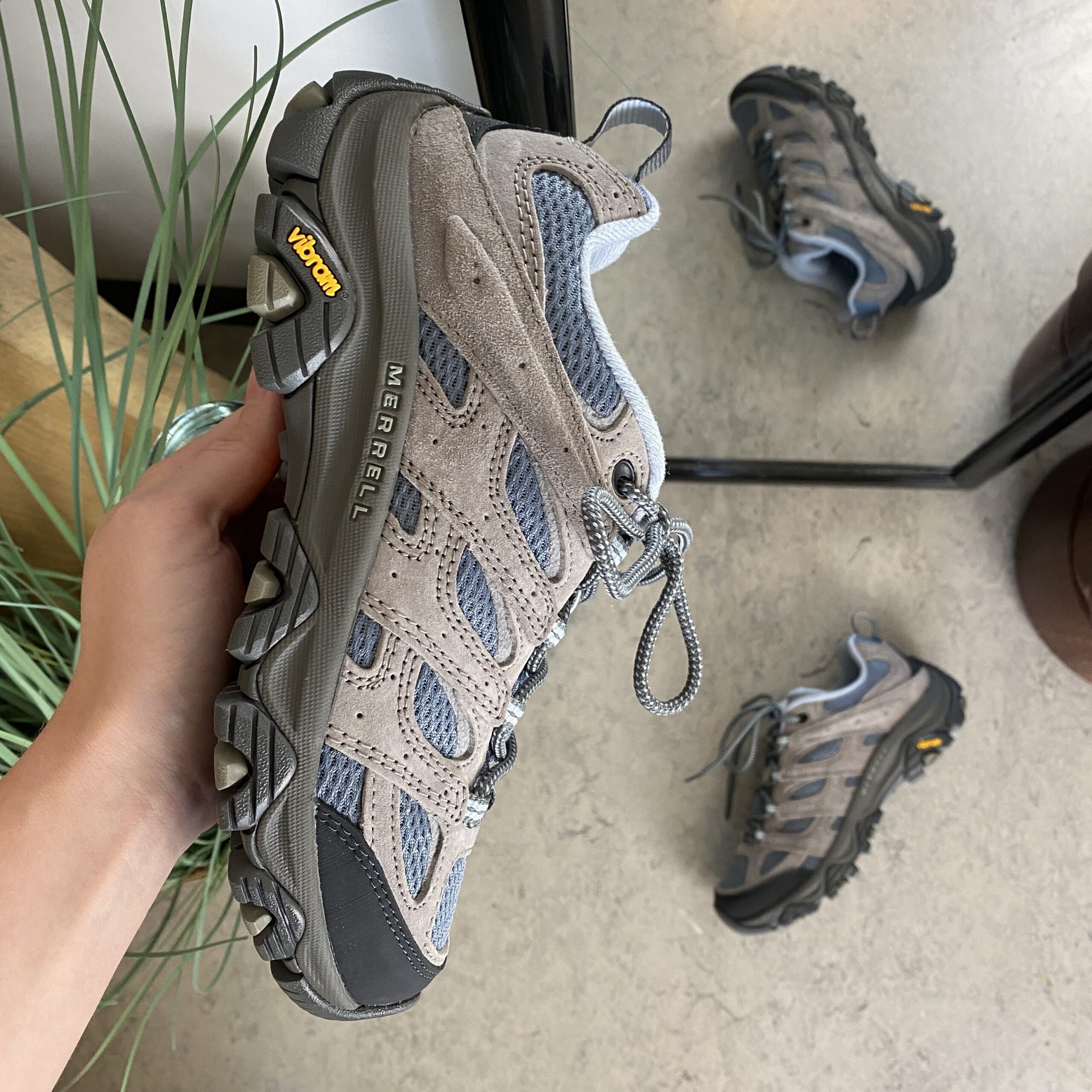 Merrell vandringsskor med Vibram-yttersula