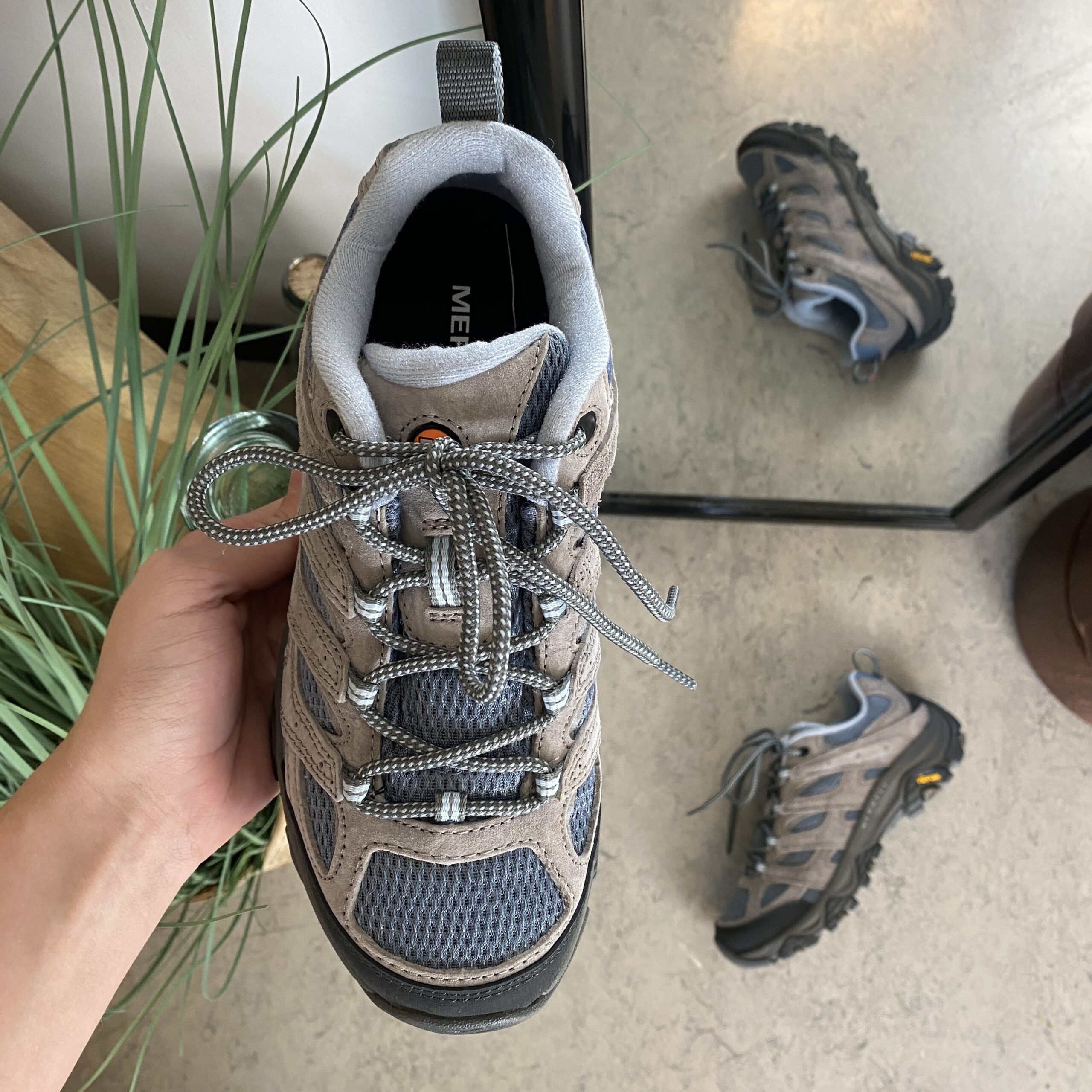 Merrell vandringsskor med Vibram-yttersula