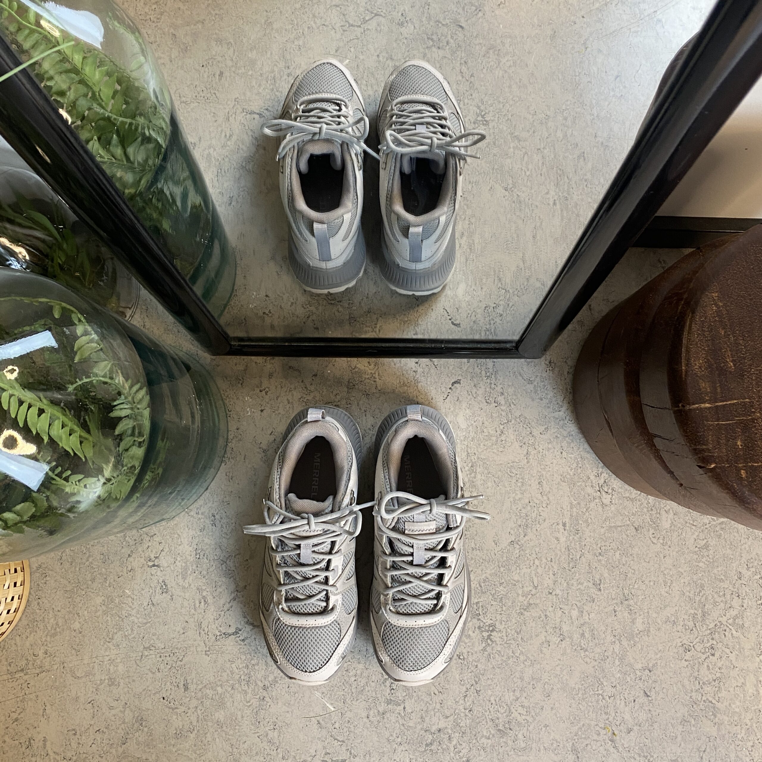 Vattentät Merrell vandringssko med andningsbart mesh och styv sula