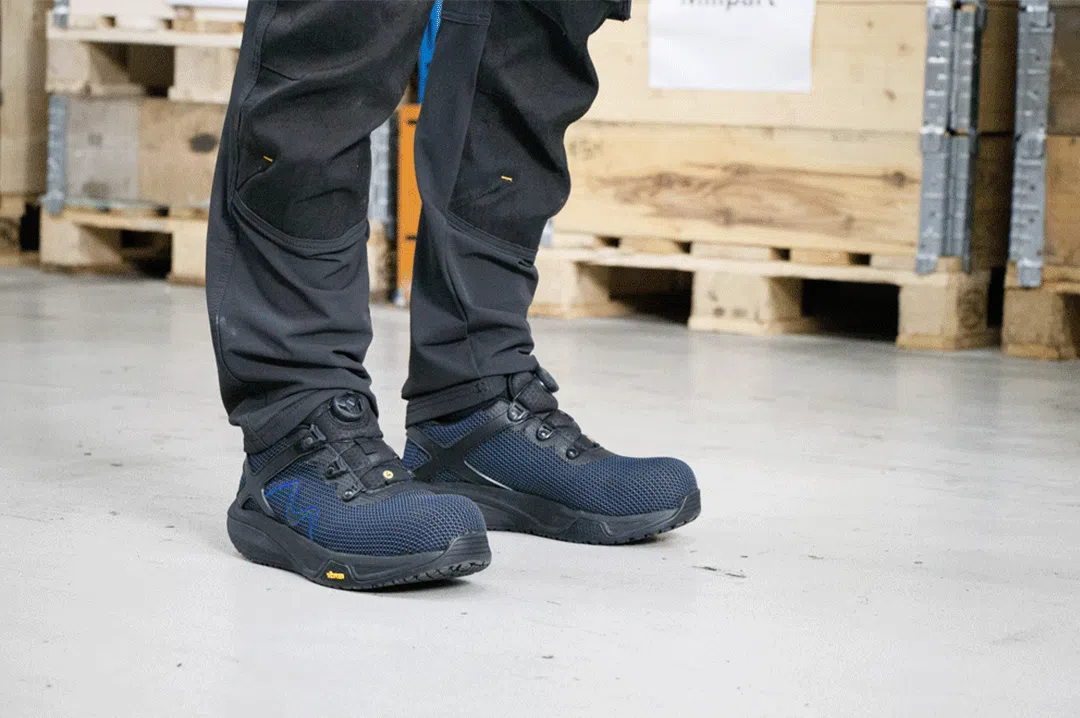 Safety X Blue skyddsskor från MBT