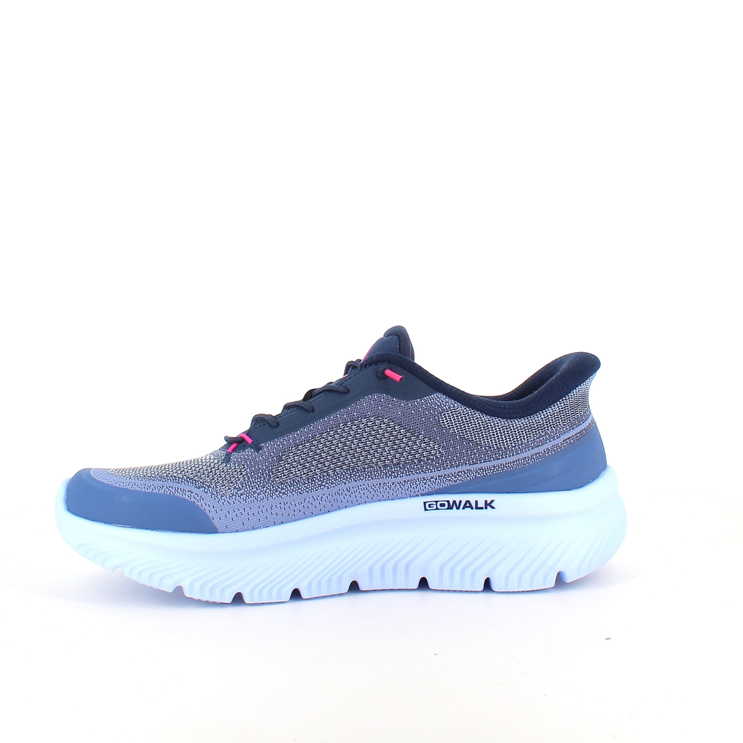 Skechers slip-in skor i blått med Max Cushion