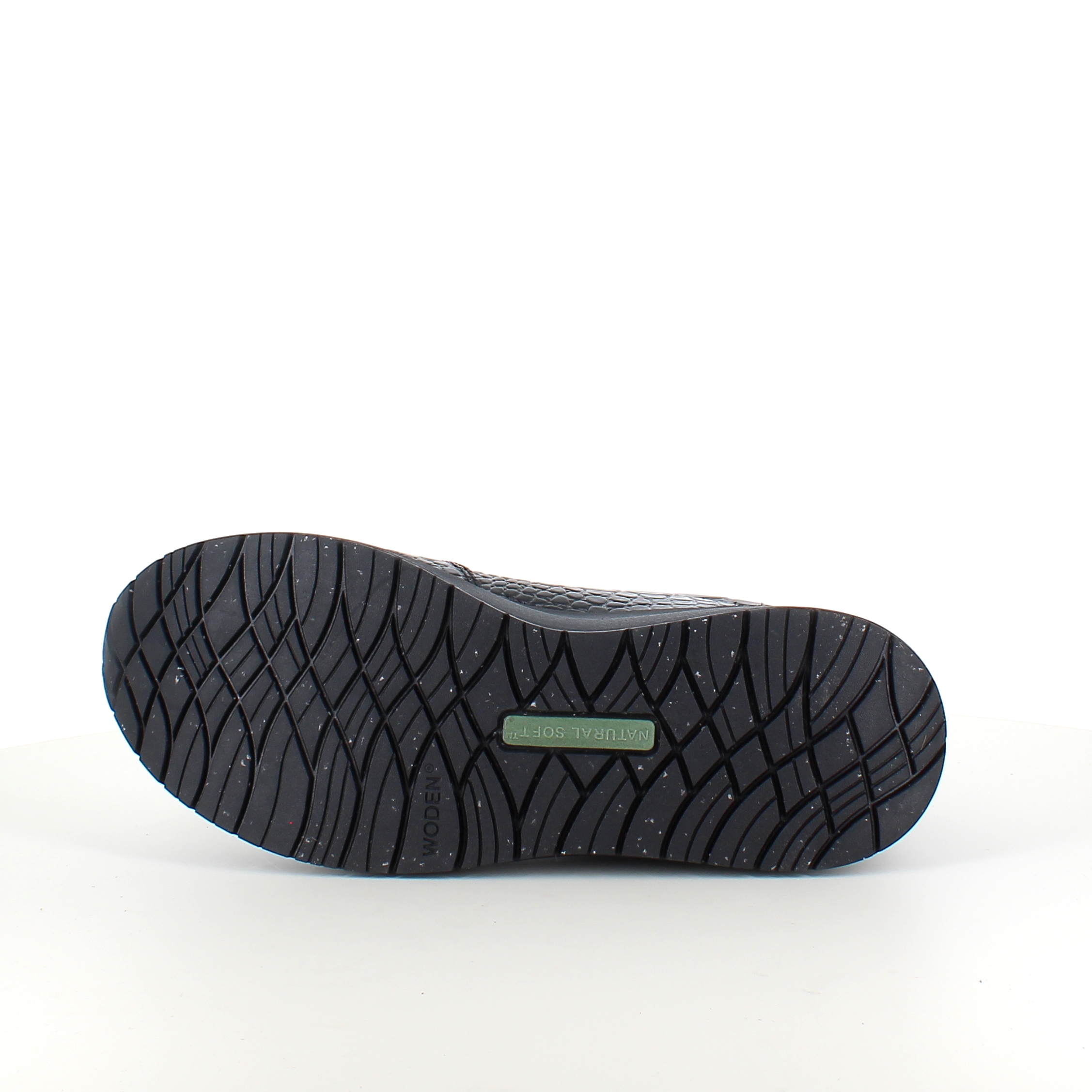 Svart Wodensko i krokodilmönster