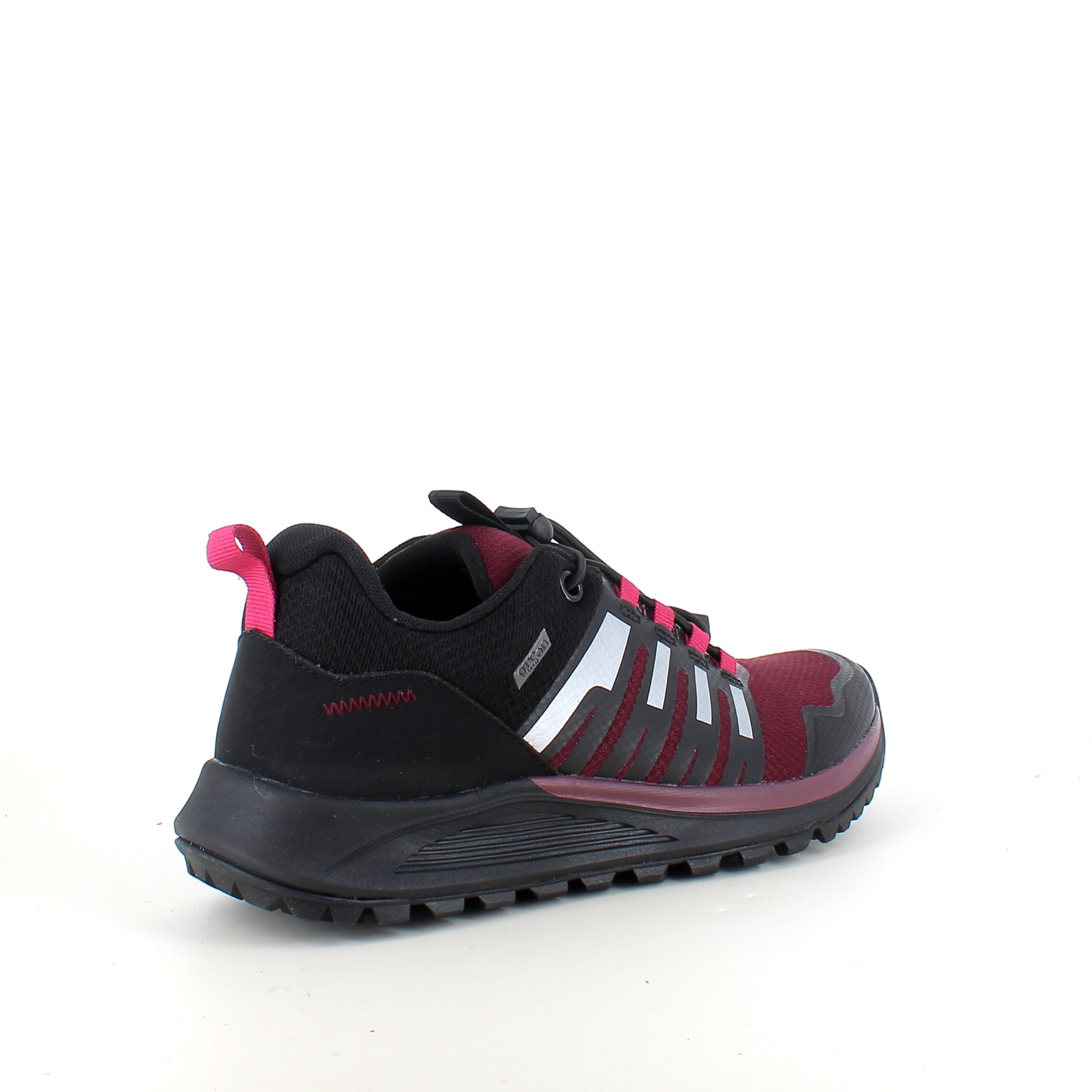 Vattentät damvandringssko i vinröd från Green Comfort