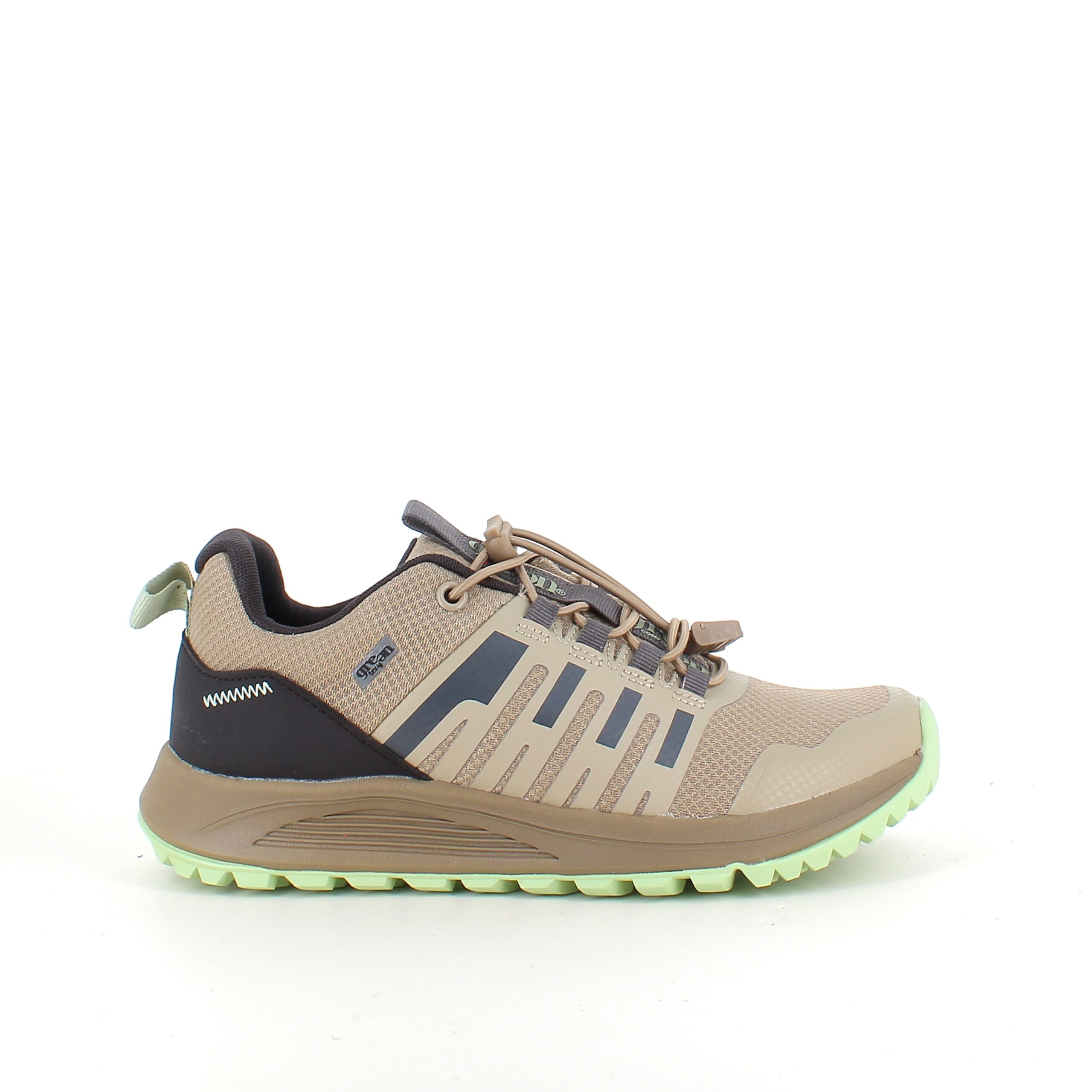 Vattentäta damvandringsskor i brunt från Green Comfort