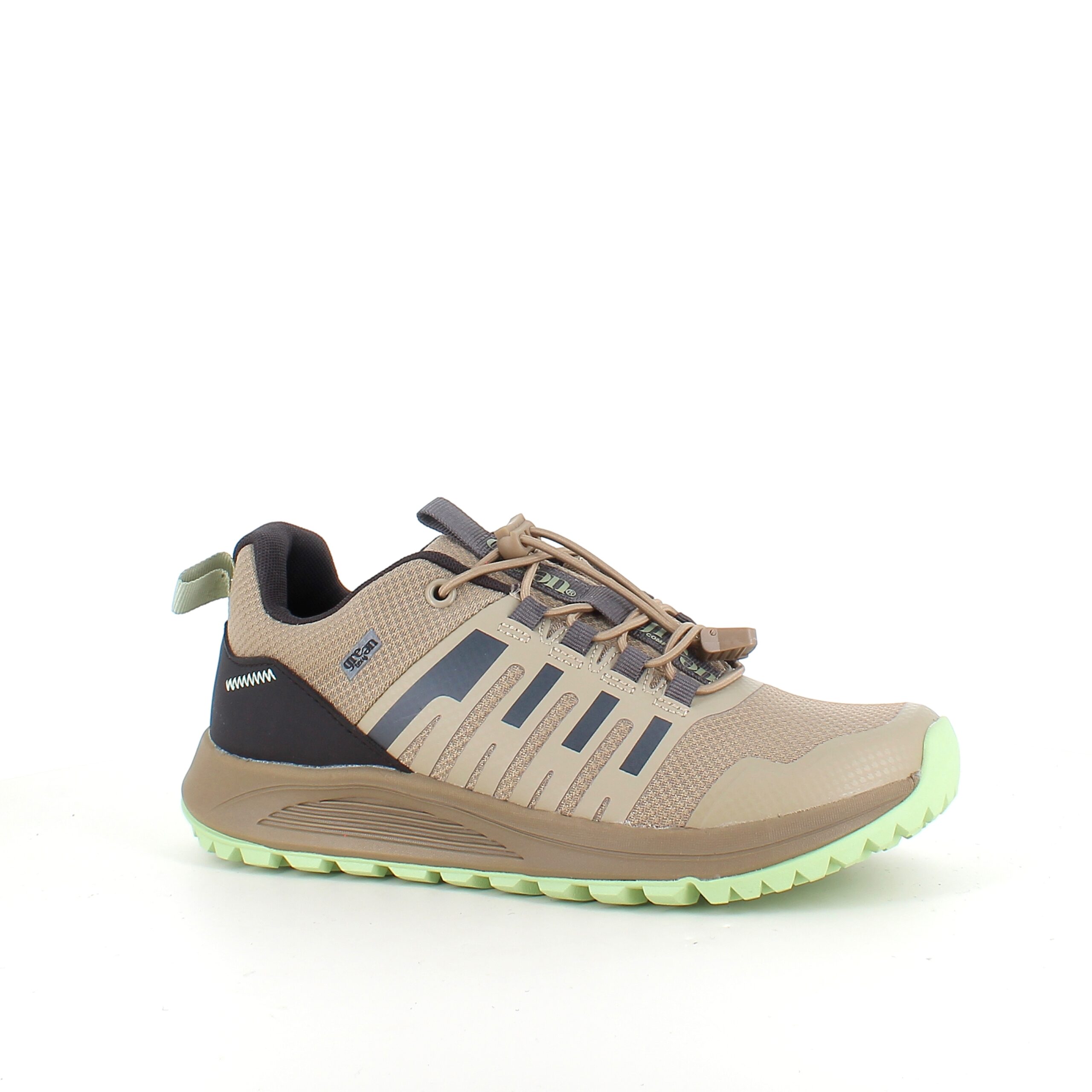 Vattentäta damvandringsskor i brunt från Green Comfort