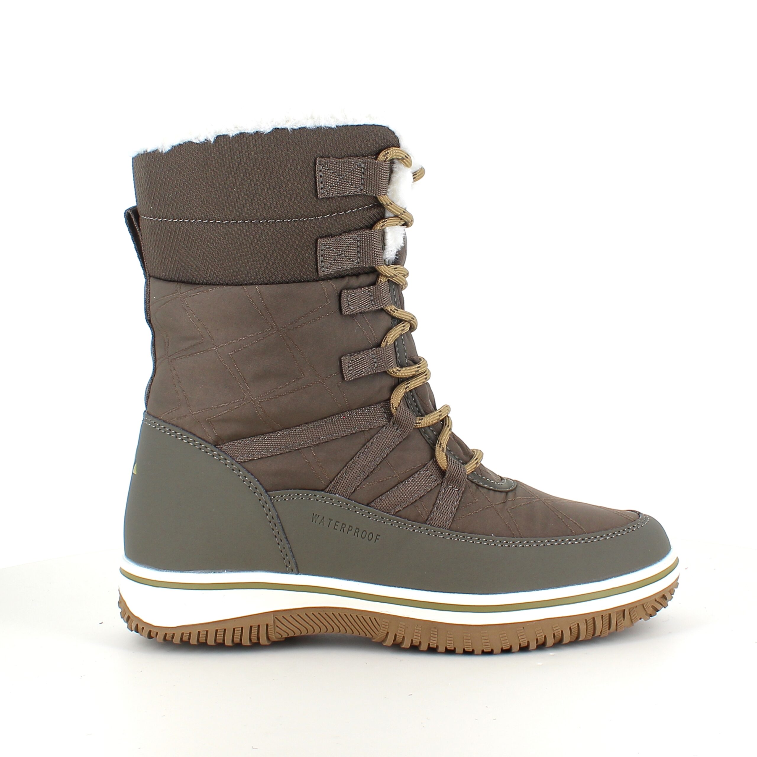 Vattentät Whistler vinterstövel med snörning och dragkedja.