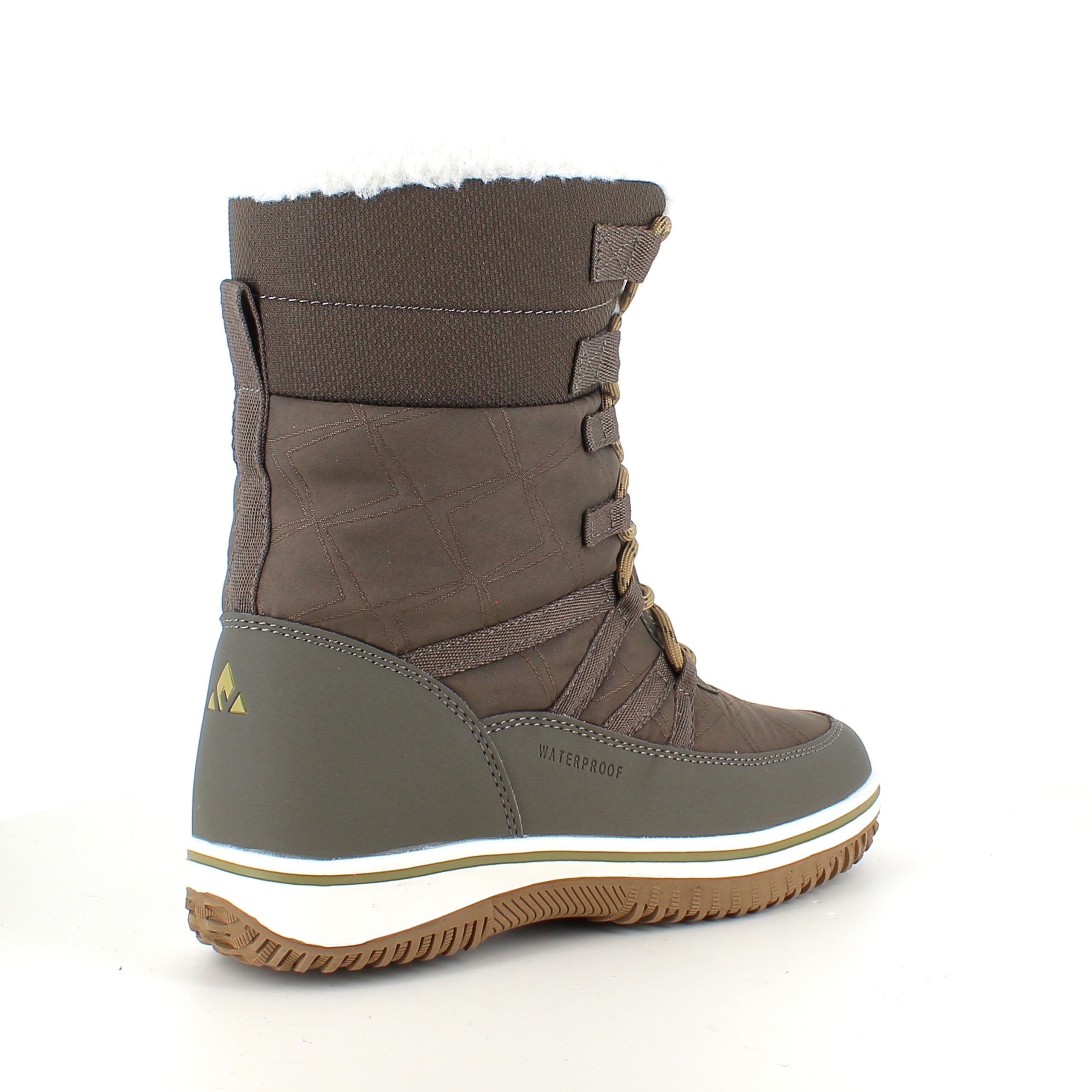 Vattentät Whistler vinterstövel med snörning och dragkedja.