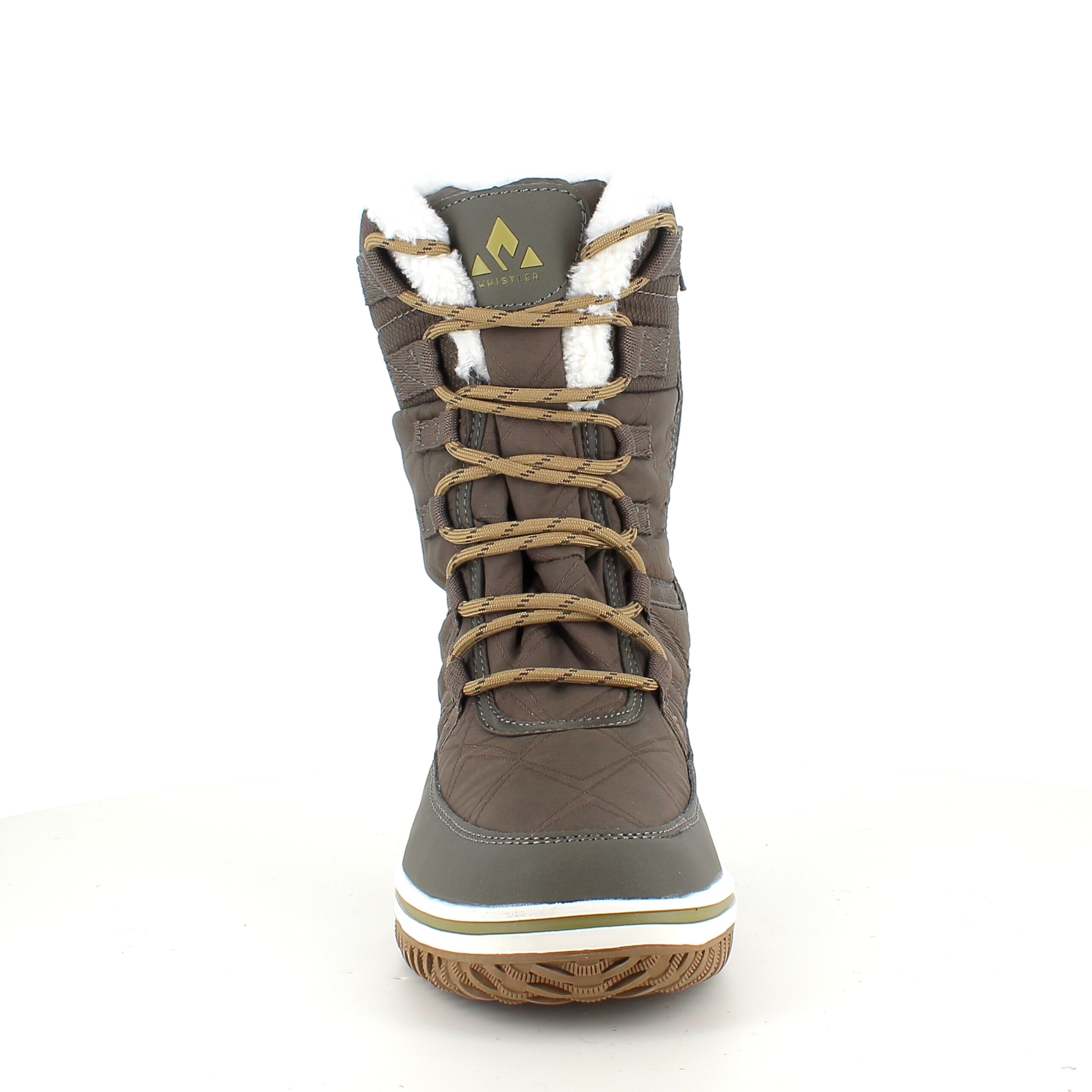 Vattentät Whistler vinterstövel med snörning och dragkedja.