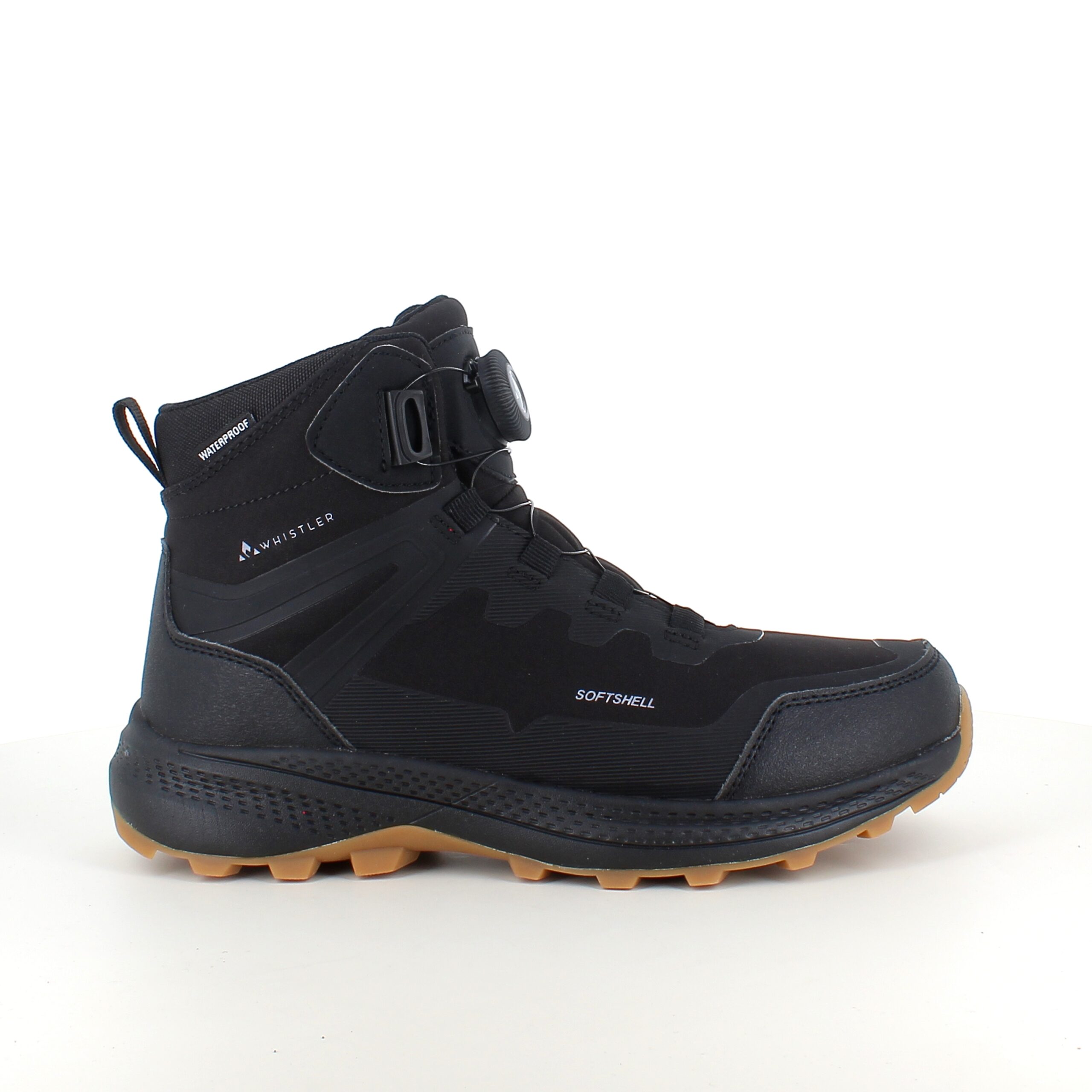 Whistler vattentät softshell vandringskänga med BOA-stängning i svart